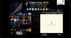 Desktop Screenshot of lightningarts.com